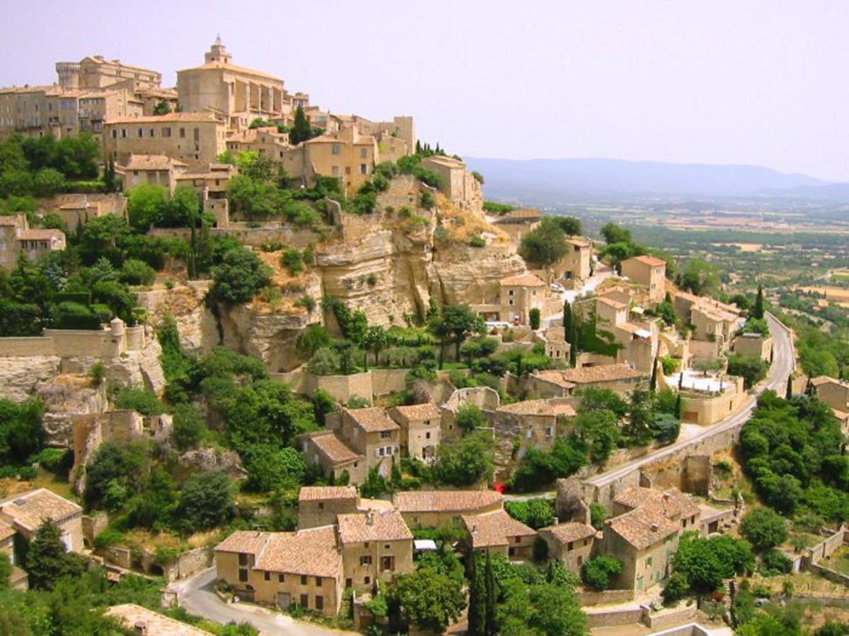 Les Cerises Bed & Breakfast Saint-Saturnin-d'Apt Bagian luar foto